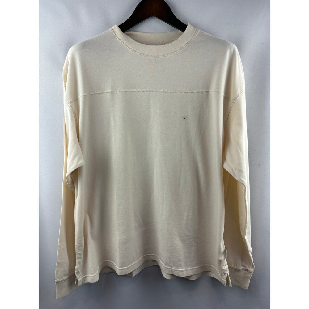 Men’s American Eagle Large Cream Long Sleeve Shirt